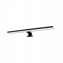 Sieninis šviestuvas LED LUX Goled juodos spalvos led vonios kambario šviestuvas 15w virš veidrodžio/spintelės 3in1 90cm