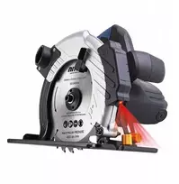 King Tools Diskinis pjūklas su lazeriu Niteo Tools 1200w 185mm reguliuojamas kampas, plotis, gylio pjūvis
