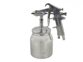HVLP dažymo pistoletas su apatiniu 750 ml bakeliu, 1,5 mm GEKO G01184