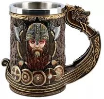 Nerūdijančio plieno puodelis Vikingų bokalas