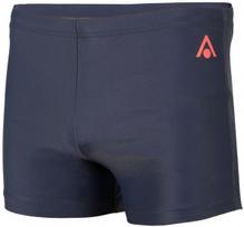 Men's swimsuit aqua sphere essential boxer dark grey/coral 30