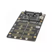 Konverter M.2 Key M NVMe SSD zu OCuLink SFF-8612 und M.2 Key B SATA SSD zu SATA