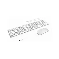 ZAGG WIRED USB-C KEYBOARD MOUS APPLE SILVER SWISS