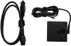 Įkroviklis nešiojamam kompiuteriui Zasilacz do laptopa Asus ASUS ROG Netzteil 100W USB-C Adapter, schwarz