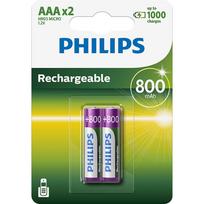Philips, AAA, 2 vnt. - Įkraunami elementai