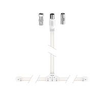 Hama DAB+ / FM Dipole Antenna, balta - Antena