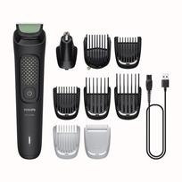 Philips All-in-One Trimmer 3000 Series, 9 viename, juoda - Plaukų kirpimo mašinėlė