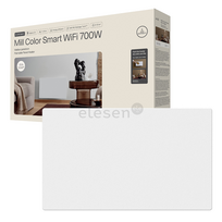 Mill Color Smart WiFi, 700 W, baltas - Dažomasis elektrinis šildytuvas