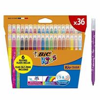 BIC kid spalvoti flomasteriai, 36 vnt.