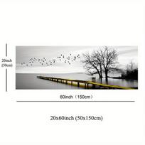 Drobės paveikslas, 20x60 colių (50x150 cm) be rėmelių