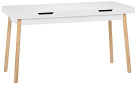 Rašomasis stalas "Porto" 140 cm V2, Balta