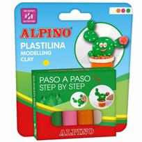 Plastelinos rinkinys Kaktusas 4 spalvos po 25g