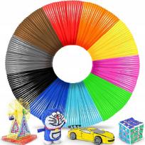 Pla 1.75mm 3d rašiklio siūlai, 330g, 100m, 20 spalvų