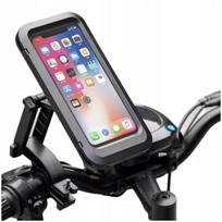 Vandeniui atsparus telefono laikiklis dviračiui ir motociklui ant vairo