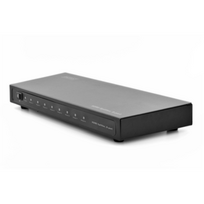 DIGITUS HDMI splitter 8-port 1080p 3D HDMI High Speed 2.25 Ghz/225 MHz metal housing black