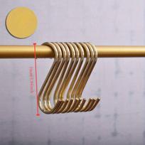 Kablys S forma, 10 vnt.,  【Auksas】 10 cm