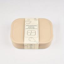 silikoninė bento dėžutė,  chaki