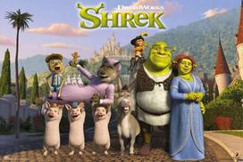Shrek plakatas 91,5x61 cm