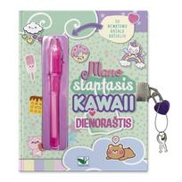Mano slaptasis KAWAII dienoraštis. Su nematomo rašalo rašikliu bei smagiomis užduotimis
