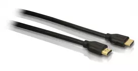 Philips HDMI kabelis su Ethernet SWV5401H/10, 1,8 m, HDMI A tipo (standartinis), 3D, juodas