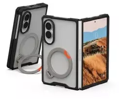 Urban Armor Gear UAG Mouve XTE 360 dėklas su atramine kojele ir magnetiniu moduliu, skirtas Samsung Galaxy Z Fold8, Ice/Black