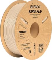 Elegoo Rapid PLA+ 3D spausdintuvo filamentas, 1,75 mm, 1 kg, smėlio spalvos (50.203.0314)