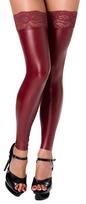 Noir Handmade 2540290 Exclusive Thigh-high Stockings without Foot Part Red XL