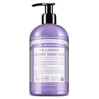 DR. BRONNER'S cukraus muilas LAVENDER, ekologiškas