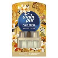 Elektrinio oro gaiviklio papildymas Ambi Pur Vanilla Toffee, 0.02 l