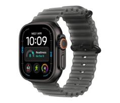 APPLE Smartwatch Watch Ultra 4 GPS + Cellular 49mm Black Titanium Case with Translucent Black Ocean Band