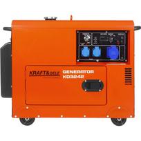 Dyzelinis generatorius KRAFT&DELE KD3242 7 kW su ATS, 230V