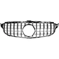 Priekinės grotelės Mercedes-Benz W205 / S205 / C205 (18-22), Panamericana stiliaus