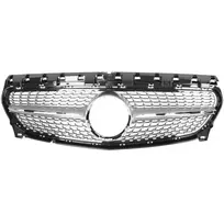Priekinės Diamond grotelės Mercedes-Benz CLA C117 (13-19) su laikikliais