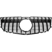 Priekinės grotelės Mercedes-Benz GLK X204 (12-15), Panamericana, juodos