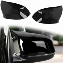 Veidrodėlių Dangteliai M-Style BMW F15, F16, F25 LCI, F26, juodi blizgūs