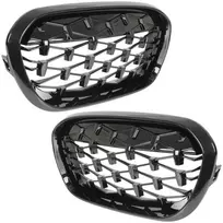 Dvigubos Diamond priekinio bamperio grotelės BMW F20 / F21 (15-19)