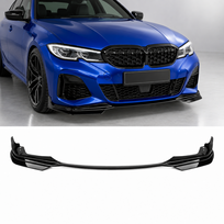 Priekinio bamperio lipas Performance BMW G20 / G21 (18-22) su M-Pack, juodas blizgus