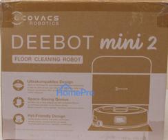 SALE OUT. Ecovacs DEEBOT MINI 2 Vacuum Cleaner,Robot,Wet&Dry,Compact Design,White+Auto-Empty Station