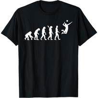 Funny Volleyball Design For Men Women Ball Sports Athletes T-Shirt(1) M juoda