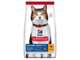 HILLS SP MATURE 7+ sausas kačių maistas su vištiena 1,5 kg