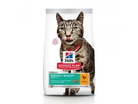 HILLS SP PERFECT WEIGHT sausas kačių maistas su vištiena 1,5 kg