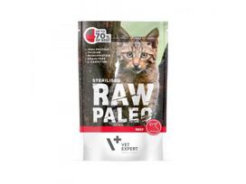 RAW PALEO STERILISED katėms jautiena 100 g Vet Expert