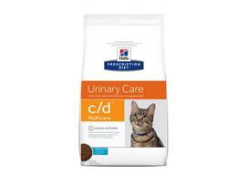 HILLS PD C/D MULTICARE sausas pašaras katėms su žuvimi 1,5 kg
