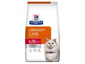 HILLS PD C/D MULTICARE URINARY STRESS sausas pašaras katėms su vištiena 3 kg