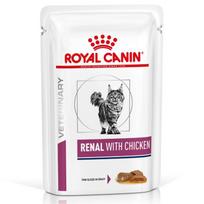 Royal Canin RENAL WITH CHICKEN CAT šlapias pašaras su vištiena 85 g