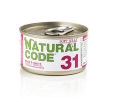 Forza10 Natural Code 31 konservai katėms su vištiena ir morkomis 12 × 85 g