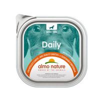 Almo Nature DAILY DOG veršiena su morkomis 6 × 300 g