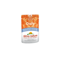 Almo Nature DAILY menkė ir krevetės, 70 g x 6