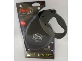 FLEXI GIANT CLASSIC PROFESSIONAL juostinis pavadėlis L 10M iki 50KG juodas