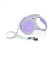 FLEXI NEW COMFORT juostinis pavadėlis M 5M iki 25KG rožinis